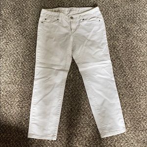 White loft jeans NWOT